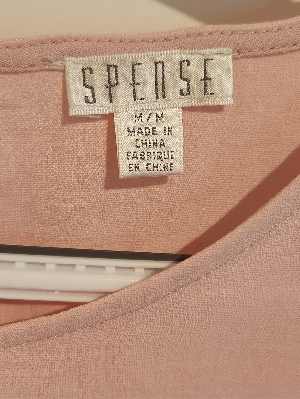 Spense Medium Pink Lightweight Blouse With Bell Sleeves - Picture 2 of 4